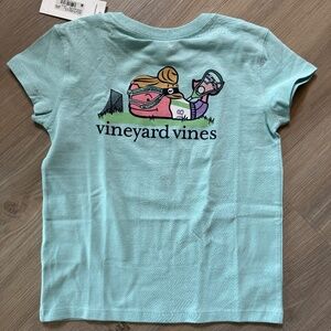 NWT VINEYARD VINES Lacrosse girls T shirt top size XS 5 6